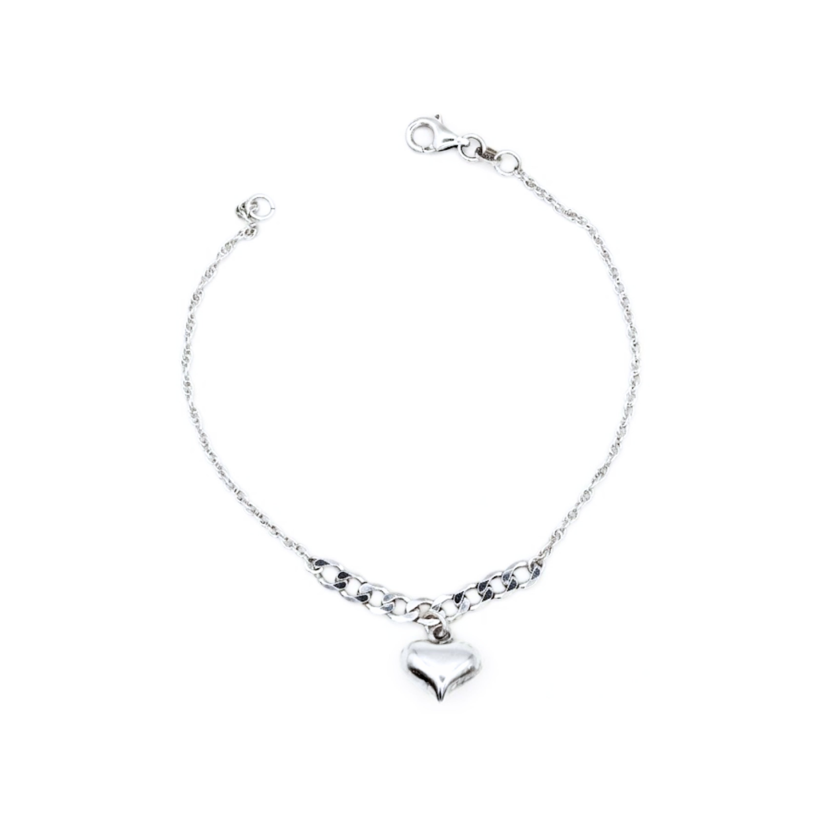 Pulsera Mila Plata Primera Ley 0.925