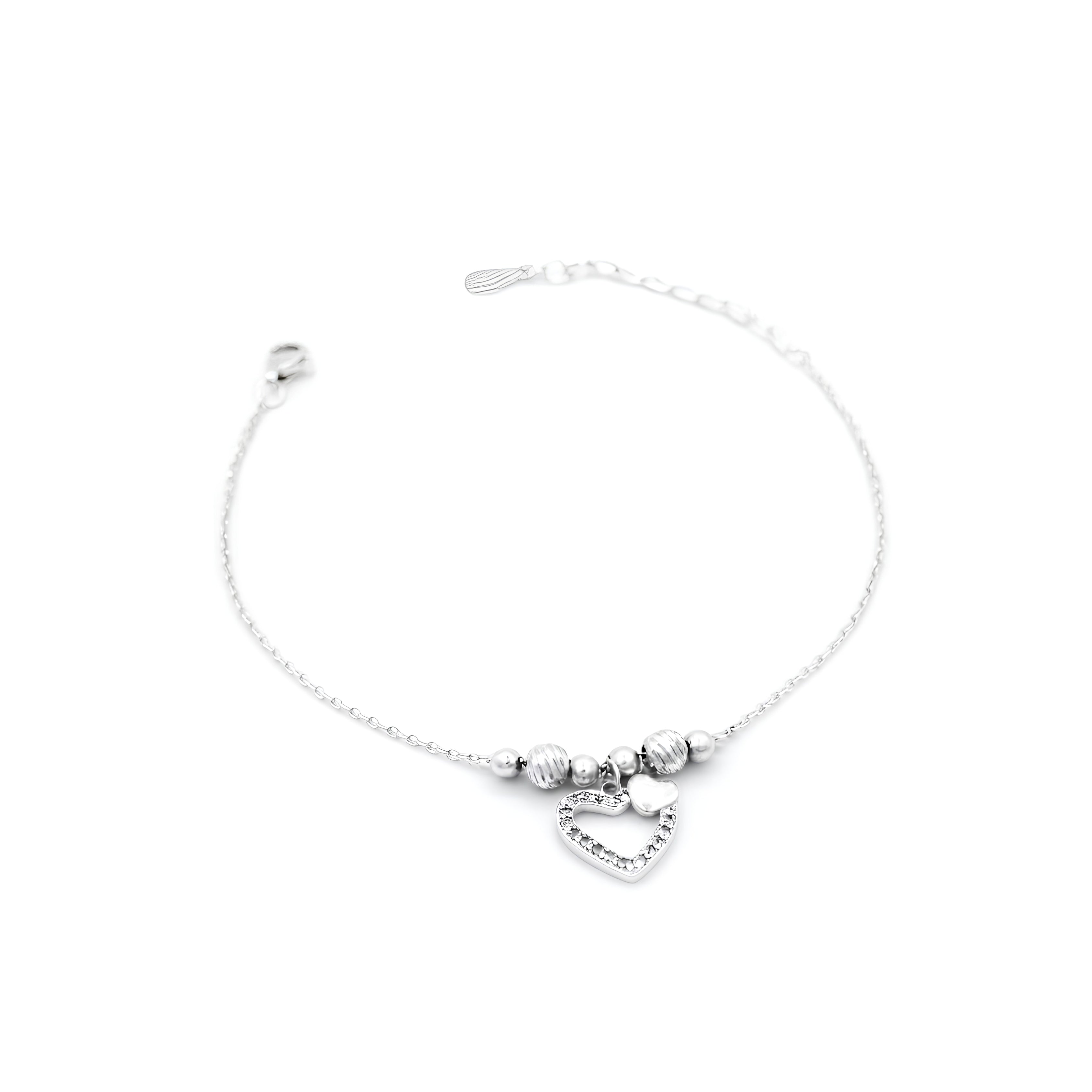 Pulsera Adelaide Plata Primera Ley 0.925 con Zirconia.