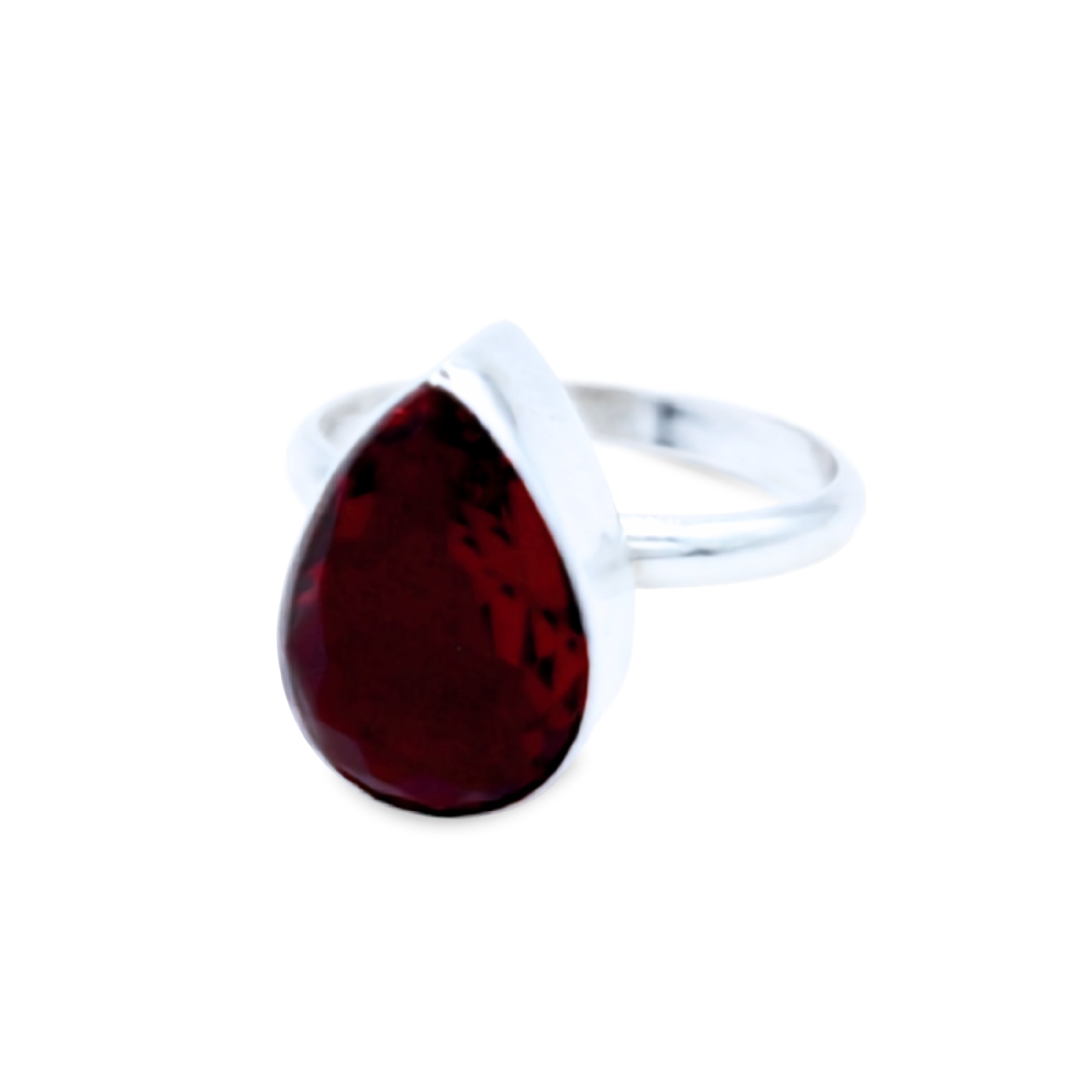 Anillo Caroline de Plata Primera Ley 0.925 con Zirconia