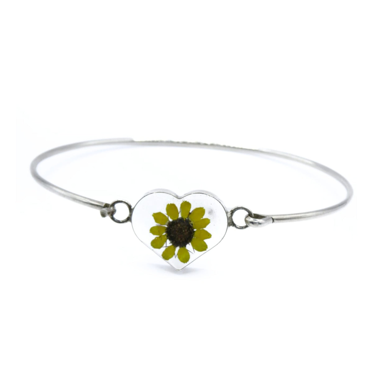 Brazalete Plata Primera Ley 0.925 Helianthus Esmalte