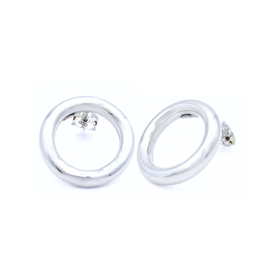 Aretes canteli Plata Primera Ley 0.925