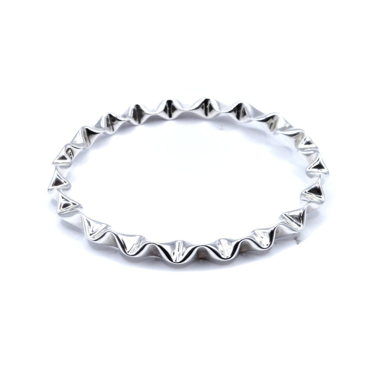 Pulsera geométrica Plata Primera Ley 0.925 Exist