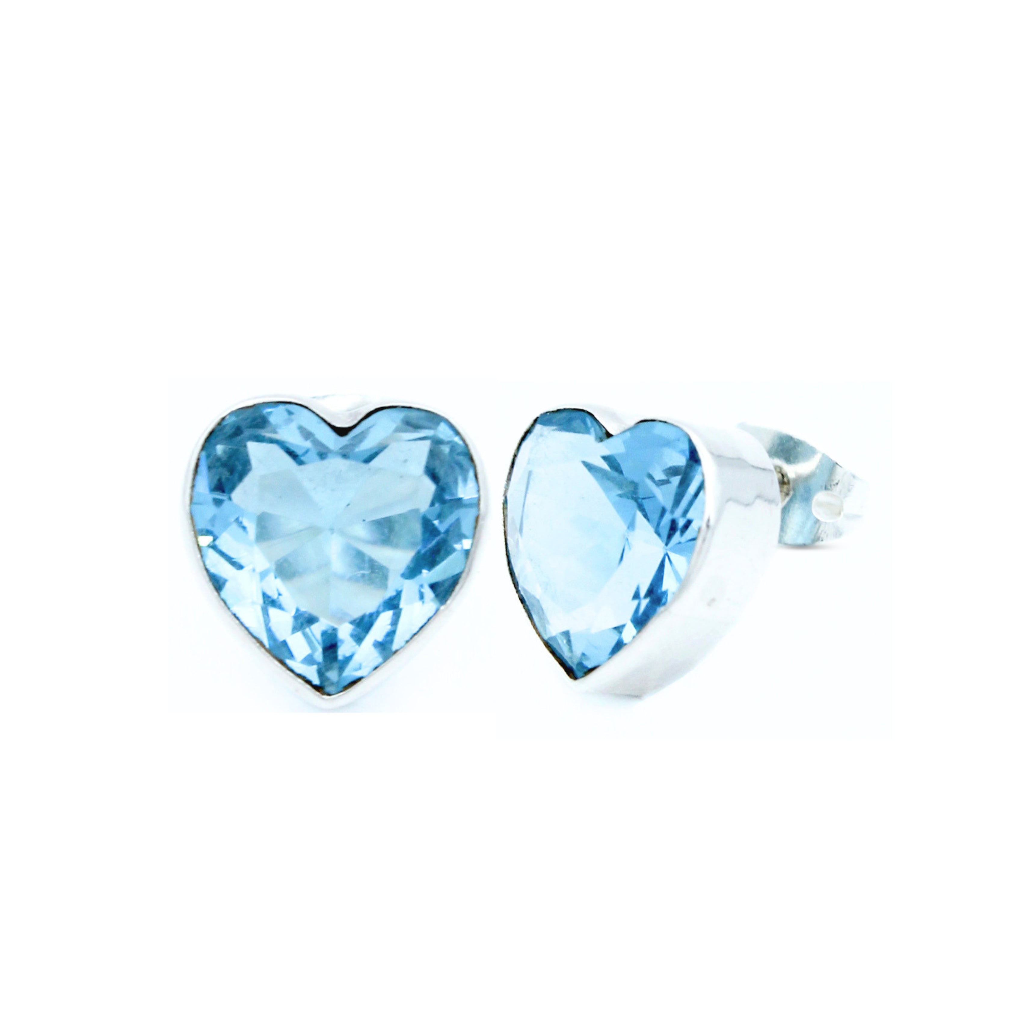Broqueles Milda Plata Primera Ley 0.925 con Zirconia.