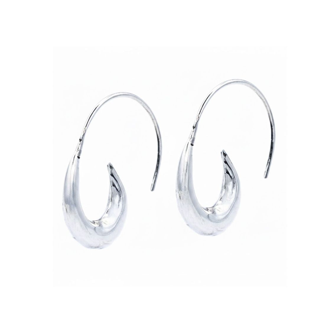 Pendientes Point Plata Primera Ley 925