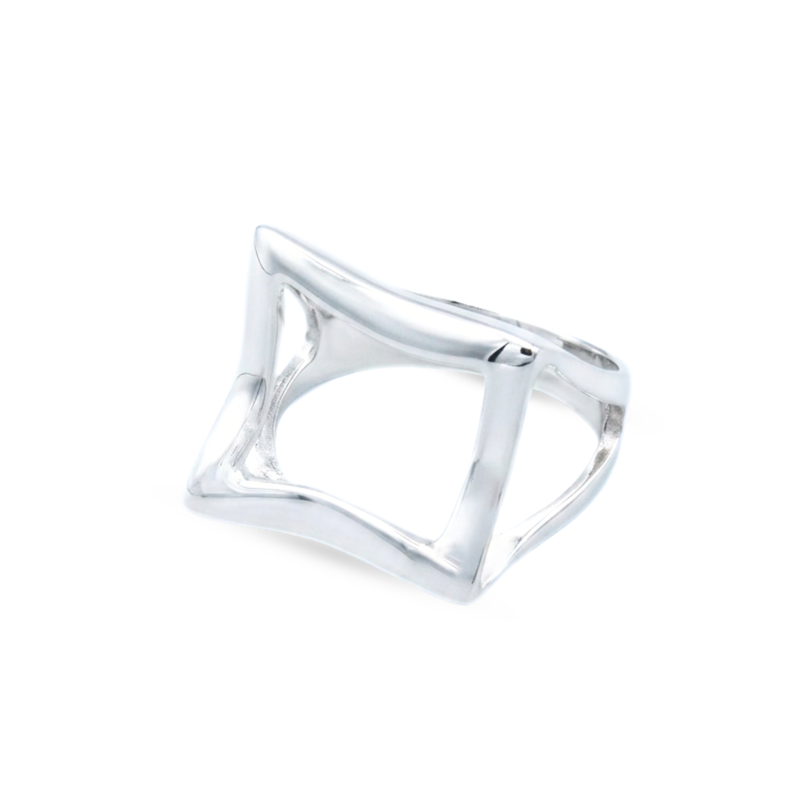 Anillo Micaela de Plata Primera Ley 0.925